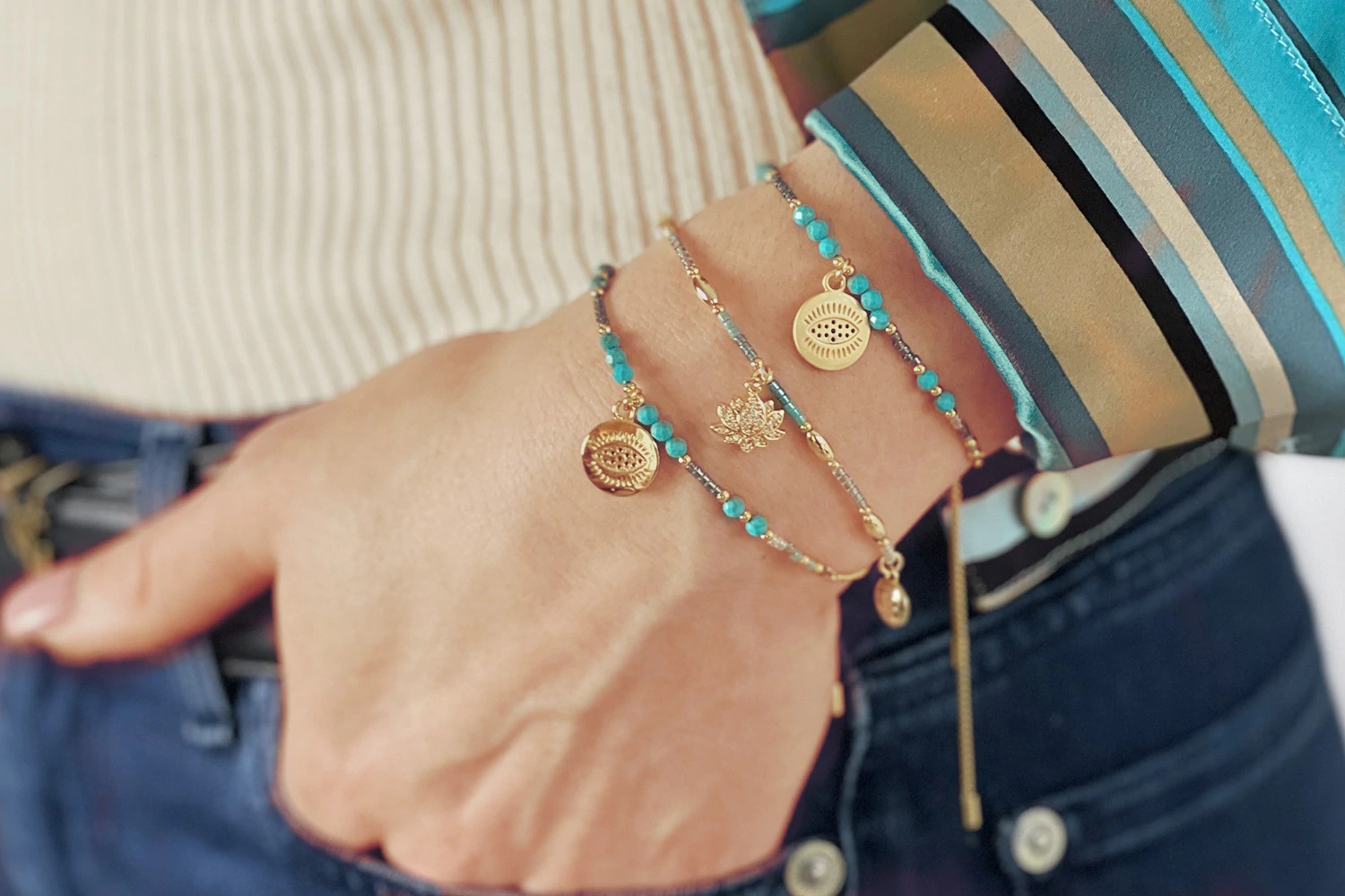 macrame and turquoise bracelets | Unique friendship bracelets, Evil eye  bracelet, Girlfriend gifts