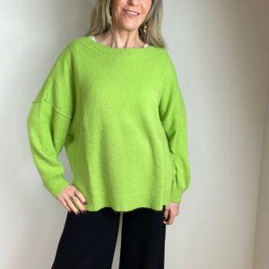 Supersoft Oversized Jumper with Long Back