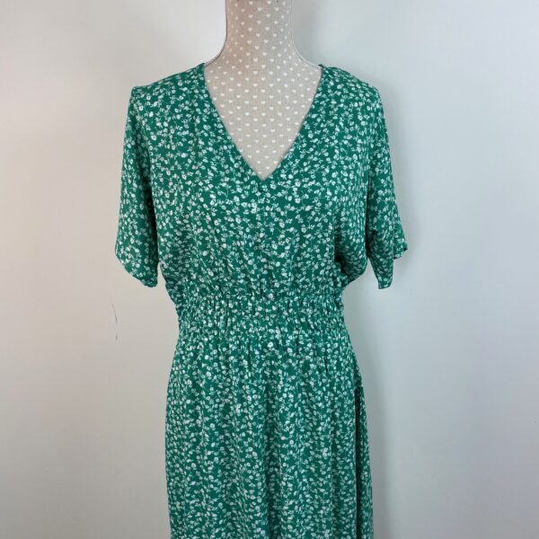 Ditsy Garden Buttoned Front Dress