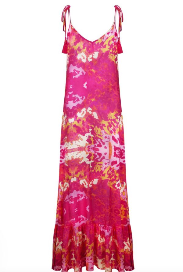 Sophia Alexia Exotic Pink Maxi Sun Dress