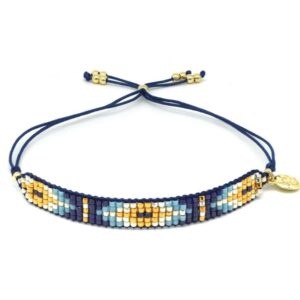 Boho Betty Starlight Navy Beaded Friendship Bracelet