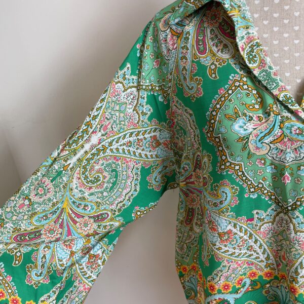 d.e.c.k. by Decollage Paisley Print Collared Top