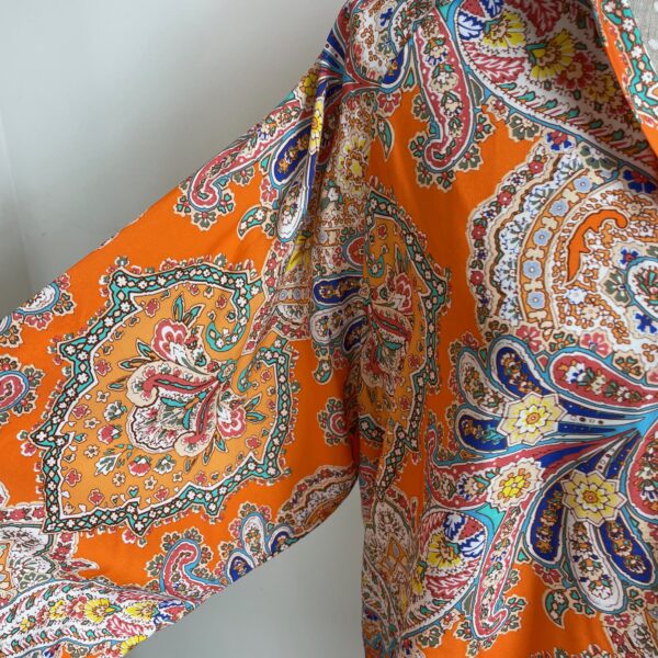 d.e.c.k. by Decollage Paisley Print Collared Top