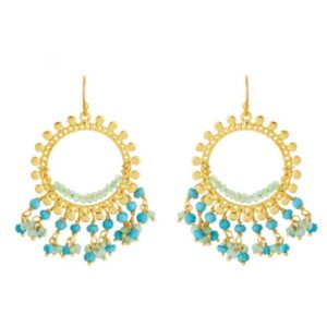 Waverly Earrings in Turquoise