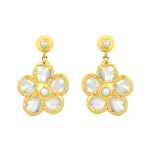 Fiore Mother of Pearl Floral Earrings