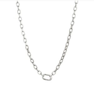 Bardot Chain Necklace Silver 20”
