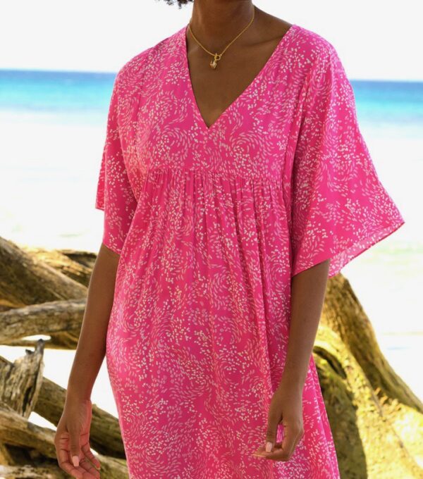 Aspiga Wendy Dress in Swirl Pink