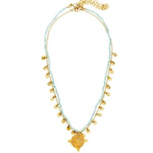 Brooke Amazonite Necklace Set