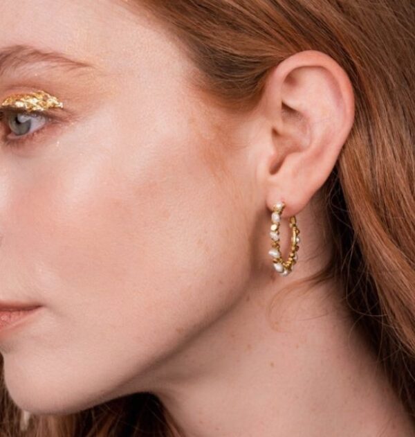 Mini Freshwater Pearl Riva Earrings